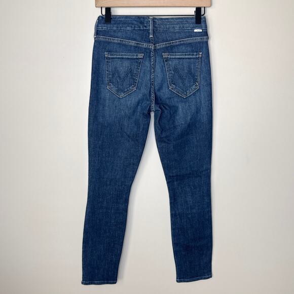 MOTHER Denim The Looker Crop Jeans in Switch It Up‎ Size 25 MSRP $210 Stretch - Picture 6 of 9